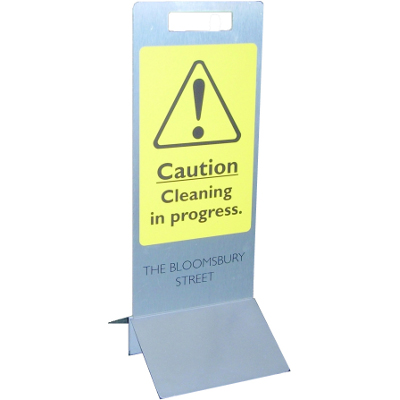Modern, Sturdy Cleaning Sign